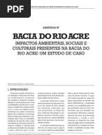 Impactos ambientais, sociais e culturais presentes na Bacia do Rio Acre