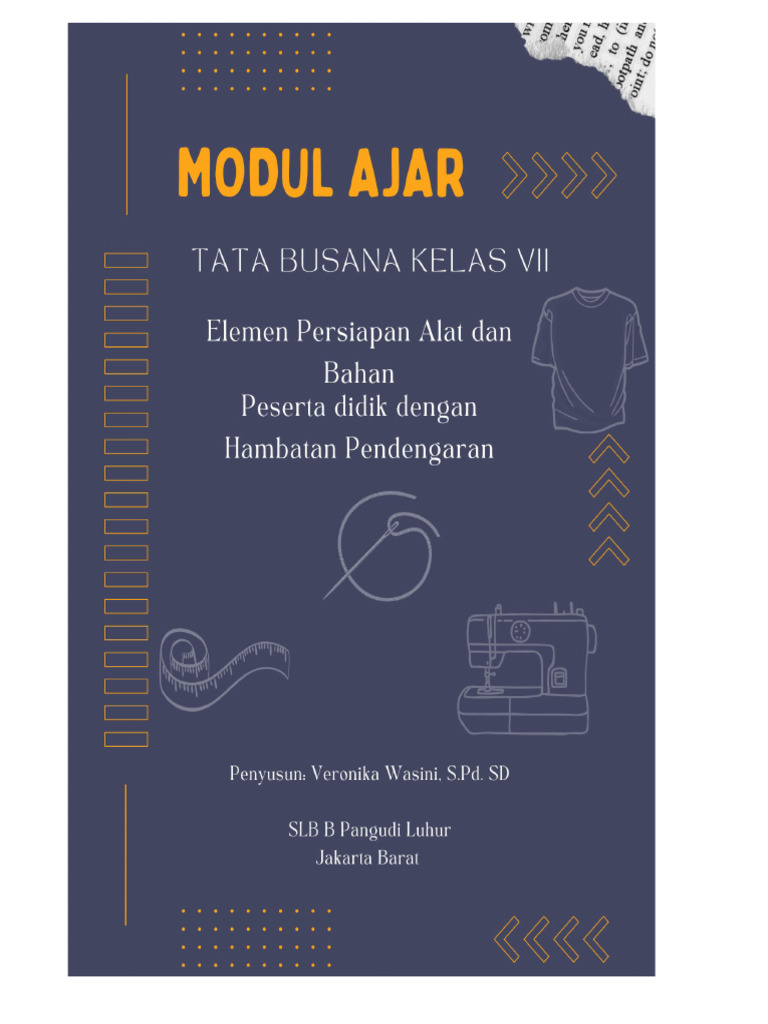 Pelatihan Keterampilan Tata Busana di Kota Jambi