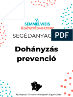 V.EV Dohányzás Prevenció