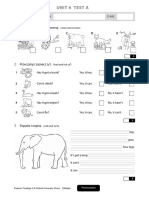 Explore Treetops Klasa III. Test Unit 6