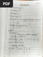 Thermodynamics Chemical Kinetics Notes