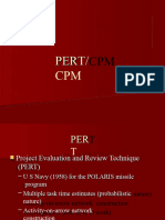 Pert CPM