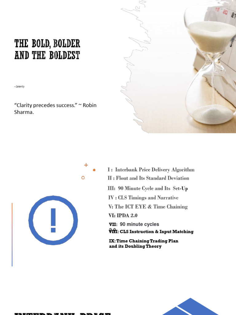 Bold Bolder And The Boldest