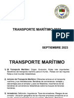 Programa Transporte Marítimo Sept 2023