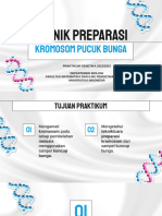 1 - Materi Teknik Preparasi Kromosom Pucuk Bunga - Praktikum Genetika 2022-2023