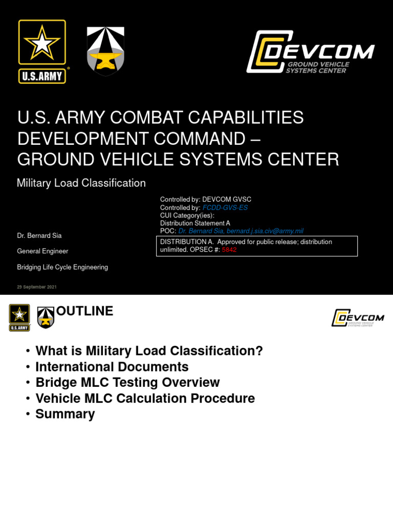 Military Load Classification Overview | PDF | Bending | Bridge