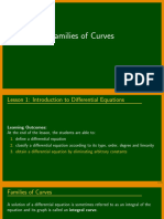 Families of Curves (Slides For Video Lecture)