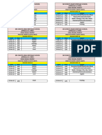 Date Sheet of Practice Paper For Class 10th & 12th (2023-24)