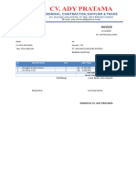 Invoice DC1 CV ADY PRATAMA