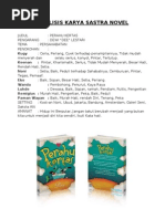Download Analisis Karya Sastra Novel by Giffary Pramafisi SN68766358 doc pdf