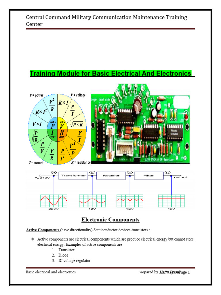 Besic Electrical & Electronics Manual PDF Rectifier PN Junction