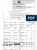 Elln Training Matrix