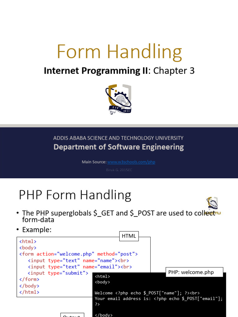 3 - Chapter 3 - PHP | PDF | Php | Hypertext