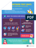 Coronavirus Covid 19 How To Use A Rapid Antigen Test Correctly Rapid Antigen Test Rat How To Use A Rapid Antigen Test Correctly