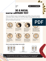 How To Do A Nasal Rapid Antigen Test