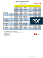 Pricelist Motor Januari 2023