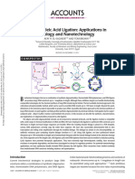 Click Nucleic Acid Ligation Applications in Biology and Nanotechnology. 2012