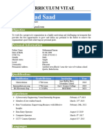 Simple CV Template