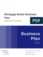 Mortgage Broker Business Plan