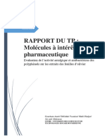 Evaluation de L'activité Antalgique Et Antibactériens Des Polyphénols Des Extraits Des Feuilles D'olivier