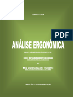 ANÁLISE ERGONÔMICA