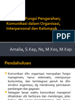 Peran Dan Fungsi Pengarahan Komunikasi