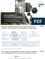 Prefeasibility Study Guidelines Final