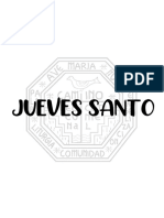 Celebración Del Jueves Santo