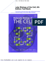 2015 Molecular Biology of The Cell 6th Edition Test Bank