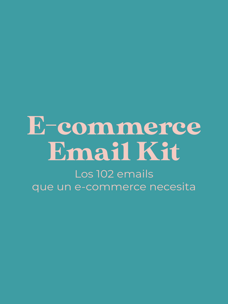 102 Emails para E-Commerce | PDF | Comercio electrónico | Las compras ...