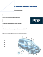 Evaluation les véhicules électriques