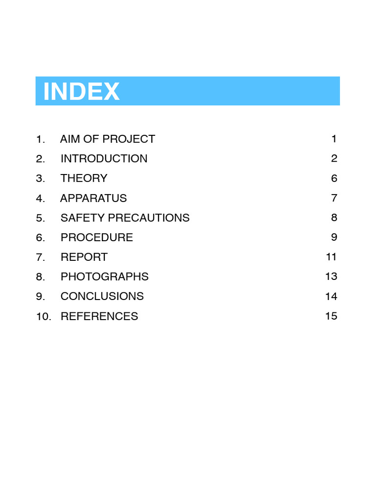 Toaz Info Chemistry Investigatory Project Class 12 Preparation of