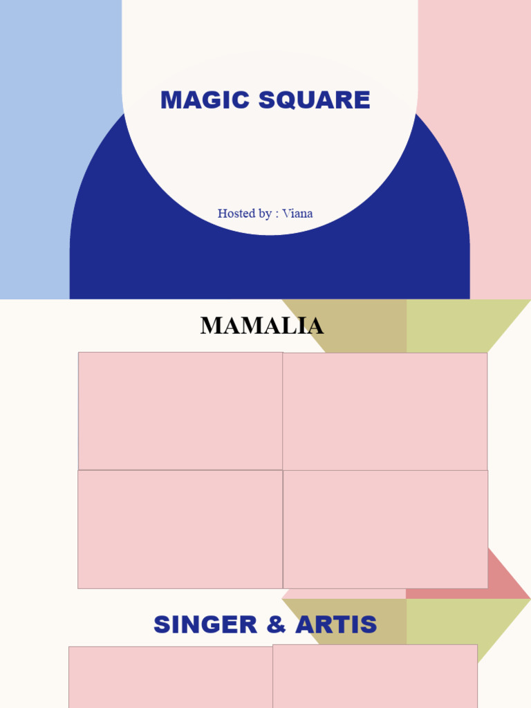 Magic Square Scoring Guide | PDF