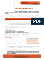 GLM0003 Pre Eclampsia and Eclampsia