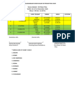 Jadual SEGAK SKBP 2022