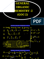 General Organic Chemistry - 2 (GOC-2)