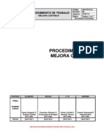 Procedimiento de Mejora Continua