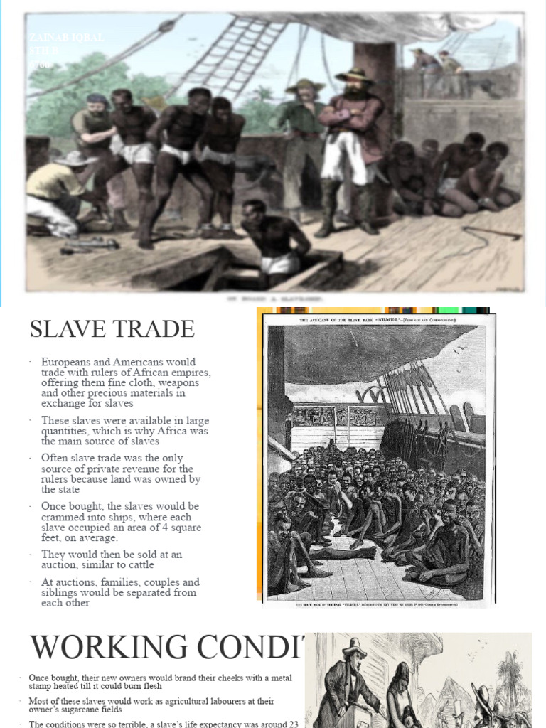 African Slave Trade PDF Slavery American Civil War