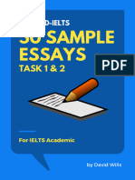50 Sample Essays Task 1 & Task 2