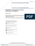 Degradation of Paracetamol and Other Constituents in Perfalgan®