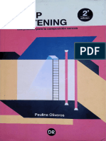 Deep Listening. Una Práctica para La Composición Sonora - Oliveros - Pauline-Deep - Listening