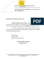 Petição - Juntada Das Cartas de Intimação Das Testemunhas