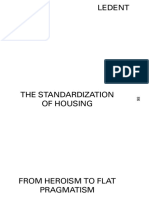 LEDENT, The Standardization of Housing