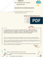 2.2.1 Programas de Inocuidad Que Se Establecen en La Ley Federal de Sanidad Animal