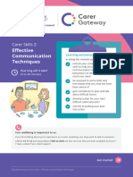 CarerSkills-Module 2-Effective Communication Techniques-A