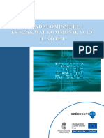 Tarsadalomismeret Es Szakmai Kommunikacio II
