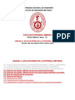 Cálculo Integral (Bma02) : Universidad Nacional de Ingeniería Facultad de Ingeniería Mecánica