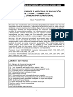 Pasado, Presente E Hipótesis de Evolución de Los Incoterms® 2020 en El Comercio Internacional