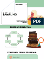 4 - PPT Metpen - Desain Sampling