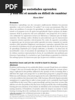 Klaus Eder-Las Sociedades Aprenden